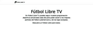 Tv.futbollibretv.net thumbnail