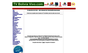 Tvboliviavivo.com thumbnail