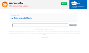 Uacm.info thumbnail
