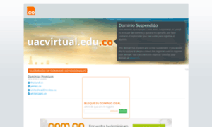 Uacvirtual.edu.co thumbnail