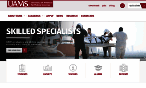 Uams.edu thumbnail