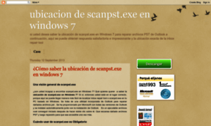 Ubicaciondescanpstexeenwindows7.blogspot.com thumbnail