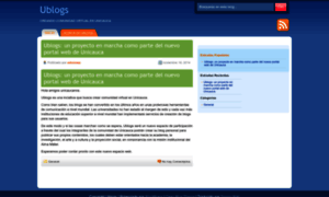 Ublogs.unicauca.edu.co thumbnail