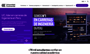 Ucontinental.edu.pe thumbnail