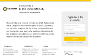 Udecolombia.q10academico.com thumbnail