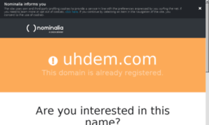 Uhdem.com thumbnail