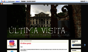 Ultima-visita.blogspot.com thumbnail