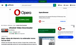 Ultraget-video-downloader.softonic.com thumbnail