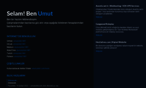 Umut-yildiz.com thumbnail