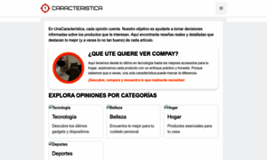 Unacaracteristica.com thumbnail