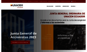 Unacem.com.ec thumbnail