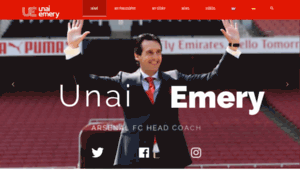 Unai-emery.com thumbnail