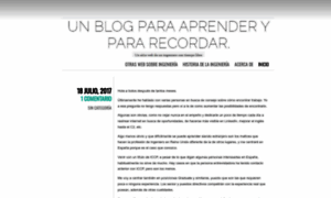 Unblogdeingenieria.wordpress.com thumbnail