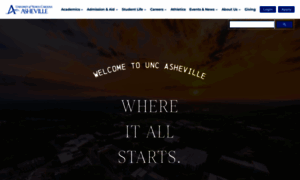 Unca.edu thumbnail