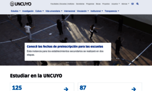 Uncu.edu.ar thumbnail