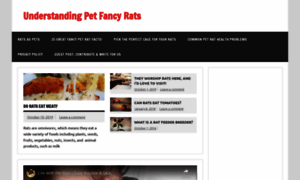Understandingpetfancyrats.com thumbnail