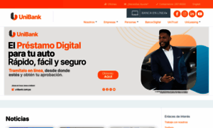 Unibank.com.pa thumbnail