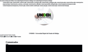 Unideh.edu.mx thumbnail