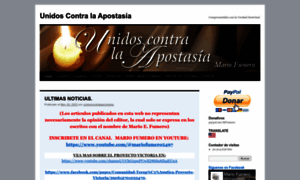 Unidoscontralaapostasia.wordpress.com thumbnail