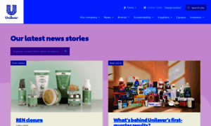 Unilever.com thumbnail