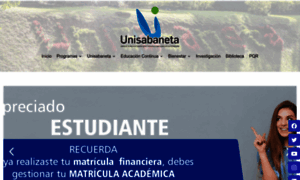 Unisabaneta.edu.co thumbnail