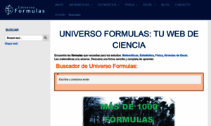 Universoformulas.com thumbnail