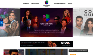 Univisioncanada.ca thumbnail