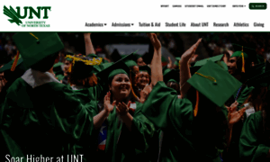 Unt.edu thumbnail