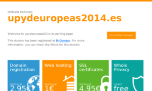 Upydeuropeas2014.es thumbnail