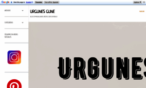 Urgunesgune.blogspot.com thumbnail