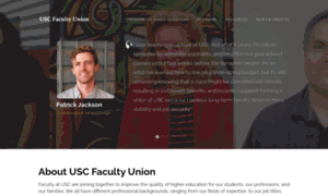 Uscfacultyunion.org thumbnail