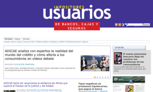 Usuariosdebancayseguros.adicae.net thumbnail