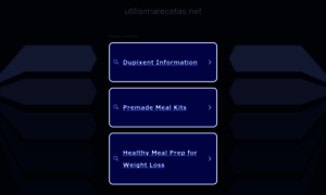 Utilisimarecetas.net thumbnail
