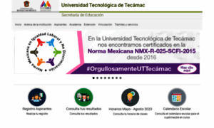 Uttecamac.edomex.gob.mx thumbnail