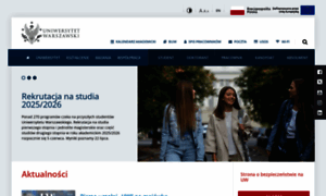 Uw.edu.pl thumbnail