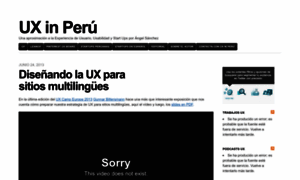 Uxinperu.wordpress.com thumbnail