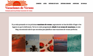 Vacacionesdeverano.com.es thumbnail
