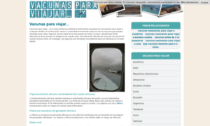 Vacunasparaviajar.com.es thumbnail