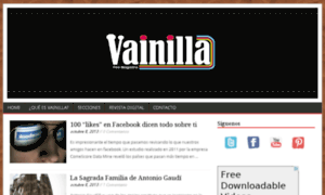 Vainillafreemagazine.com thumbnail