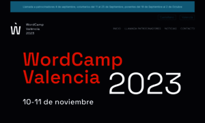 Valencia.wordcamp.org thumbnail