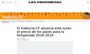 Valenciacf.lasprovincias.es thumbnail