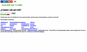 Valordeweb.com thumbnail