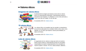 Valoreseticos.net thumbnail