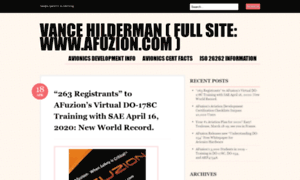 Vancehilderman.com thumbnail