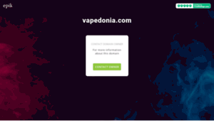 Vapedonia.com thumbnail