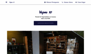 Vapeo10.negocio.site thumbnail