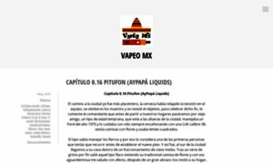 Vapeomx.wordpress.com thumbnail