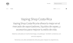 Vapingshopcr.com thumbnail