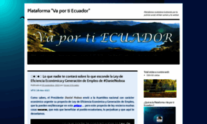Vaportiecuador.wordpress.com thumbnail