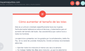 Vayamosjuntos.com thumbnail